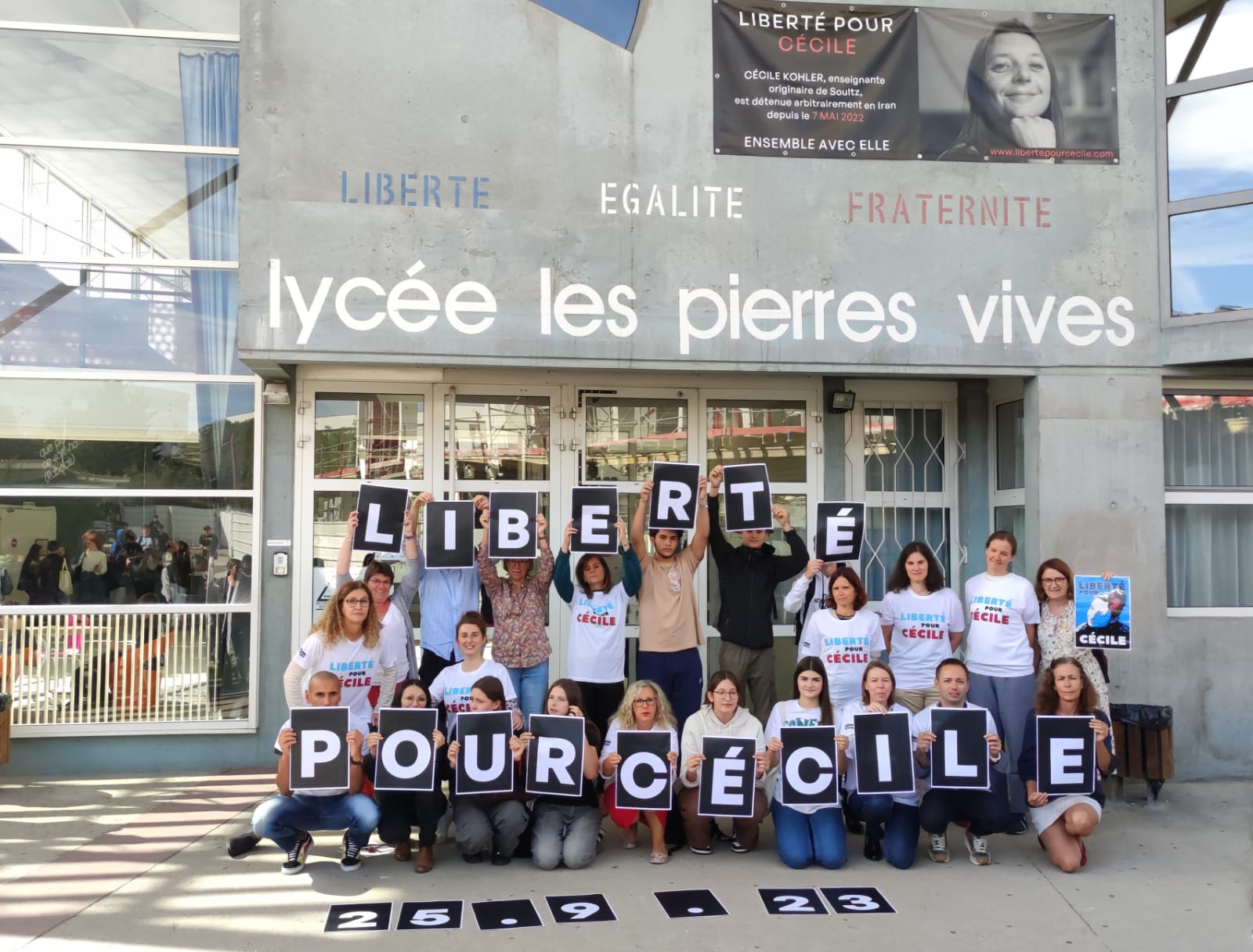Deuxième anniversaire en détention pour Cécile Kohler