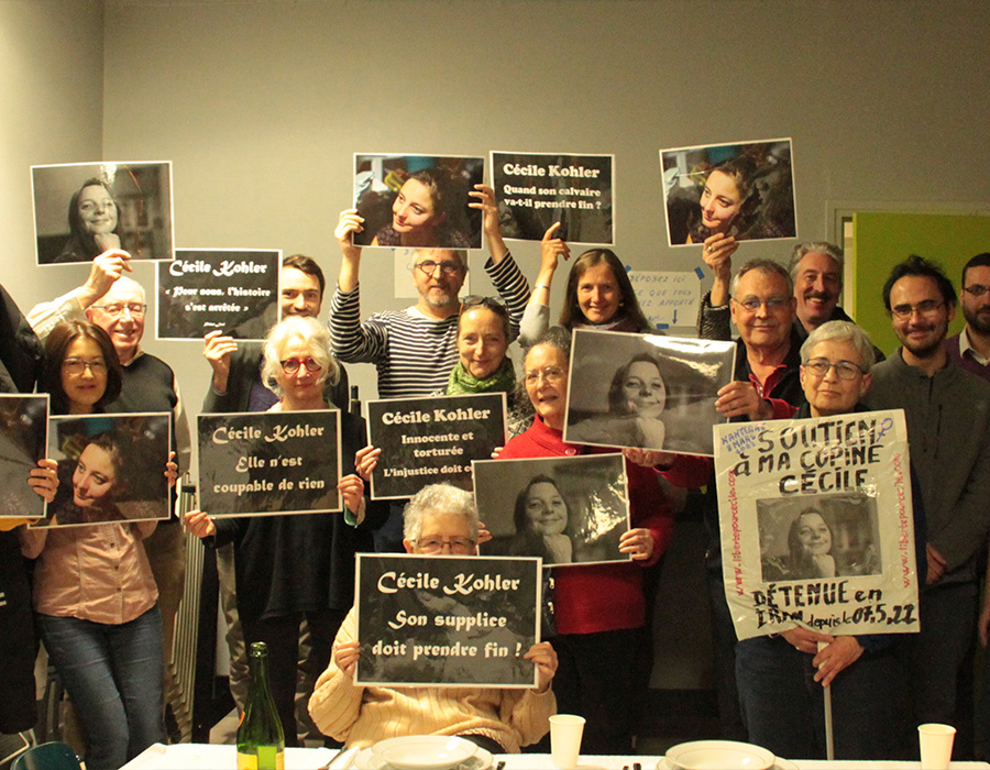 Les amis de Cécile Kohler organisent une soupe solidaire à Nanterre pour la soutenir