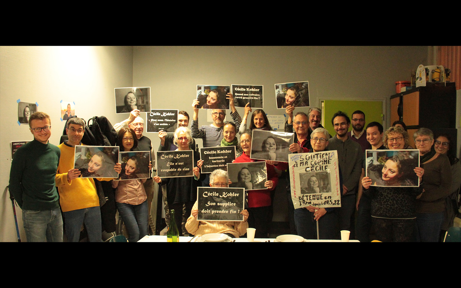 Les amis de Cécile Kohler organisent une soupe solidaire à Nanterre pour la soutenir